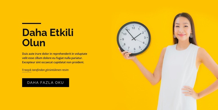 Zaman yönetimi kursları HTML5 Şablonu