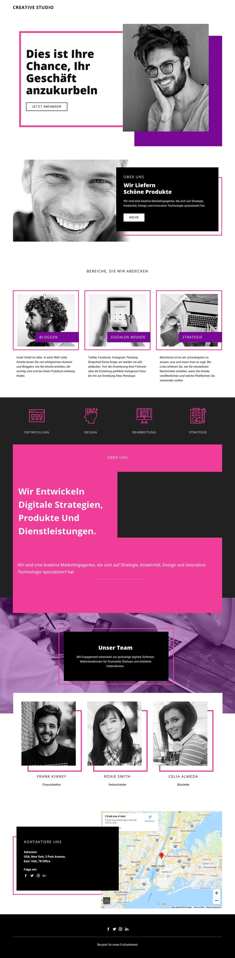 Digital Studio CSS-Vorlage