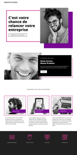 Studio Numérique - HTML Web Page Builder