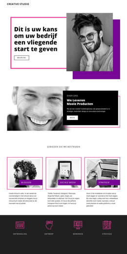 WordPress-Thema Downloaden Voor Digitale Studio