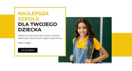 Szkoła Podstawowa Dla Dzieci - Free HTML Website Builder