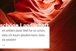 Schöne Bergnatur – Responsives WordPress-Theme