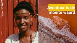 Avontuur Is De Moeite Waard - Premium-Sjabloon