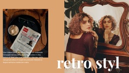 Retro Umělecký Styl – Online Šablony