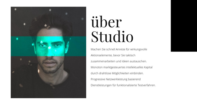 Über das Agenturstudio HTML Website Builder