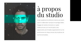 À Propos De L'Agence Studio - Belle Conception De Site Web