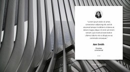 Curseur De Témoignages Clients - Conception D'Une Seule Page