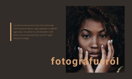 A Kreatív Ügynökségről - HTML Oldalsablon