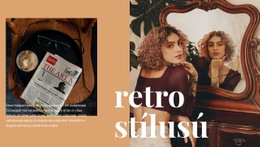 Retro Művészeti Stílus – Online Sablonok
