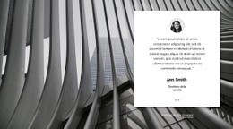 Splendido Modello HTML5 Per Cursore Delle Testimonianze Dei Clienti