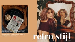 Gratis CSS Voor Retro Kunststijl