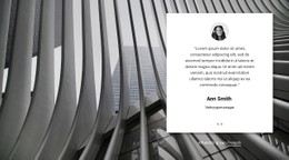 Schuifregelaar Voor Getuigenissen Van Klanten Basis CSS-Sjabloon