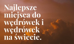 Najlepsze Miejsce Na Wędrówki Prezentacja Na Żywo