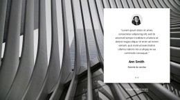 Controle Deslizante De Depoimentos De Clientes - Melhor Página De Destino