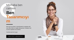 Web Iş Geliştirme Için Premium Açılış Sayfası