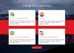 Pakiety Wycieczkowe - Uniwersalny Szablon HTML5