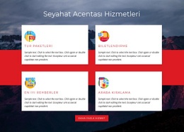 Tur Paketleri - Güzel Web Sitesi Tasarımı