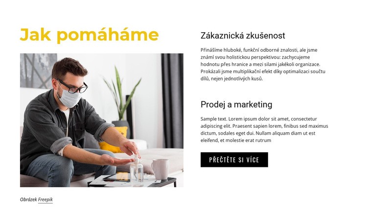 Marketingové strategie Šablona HTML