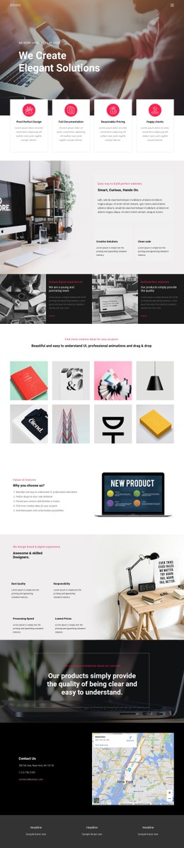 510 Technology CSS Templates | Nicepage