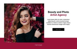 Beauty And Fashion Agency - Responsive Html Code