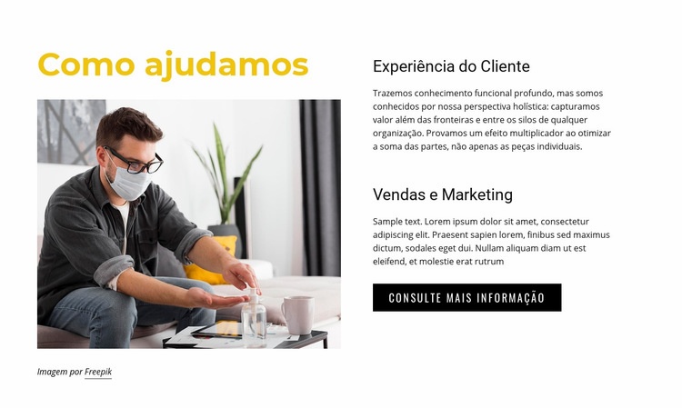 Estratégias de marketing Design do site