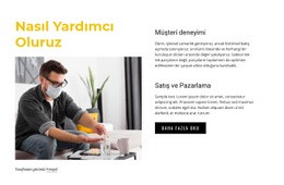 Pazarlama Stratejileri Için Özel Web Sitesi Oluşturucu