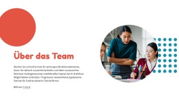 Wir Legen Wert Auf Design – Einfache Website-Vorlage