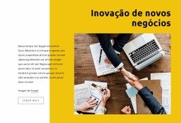 Inovações Do Direito Empresarial - Página De Destino Simples