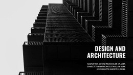 Silná Temná Architektura - HTML Generator Online