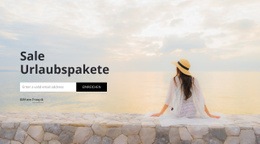 Reisebüro Abonnieren - Website-Design