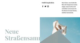 Website-Designer Für Neue Straßensammlung