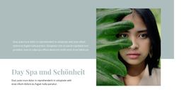 Spa Und Schönheitssalon – Professionelle Website-Vorlage