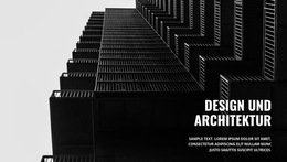 Website-Inspiration Für Starke Dunkle Architektur
