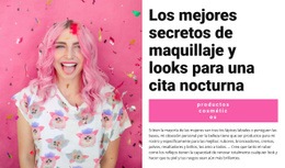 Maquillaje De Fiesta: Creador De Sitios Web Fácil De Usar