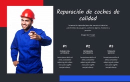 Reparación De Automóviles De Calidad - Diseño Creativo De Sitios Multipropósito