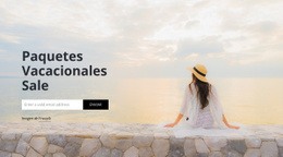 Suscribirse Agencia De Viajes - Página De Destino Gratuita, Plantilla HTML5