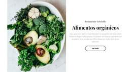 Restaurante De Comida Orgánica - Tema WooCommerce Multipropósito
