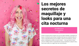 Maquillaje De Fiesta - Fantástico Tema De WordPress