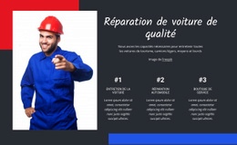 Réparation Automobile De Qualité - Drag And Drop HTML Builder