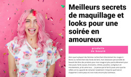 Destination HTML Pour Maquillage De Fête