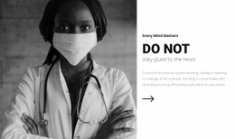 Keep Calm, Be Healthy - Simple Html Code