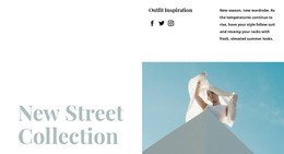 New Street Collection - Customizable Professional Html Code
