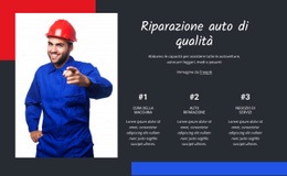 Generatore Di Siti Web Gratuito Per Riparazione Auto Di Qualità