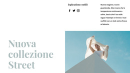 Nuova Collezione Street - Tema WordPress Professionale Personalizzabile