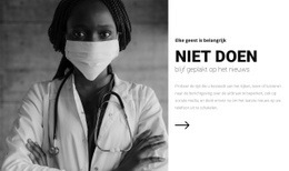 Blijf Kalm, Wees Gezond - Professioneel Websiteontwerp