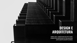 Arquitetura Escura Forte - Lindo Tema WordPress