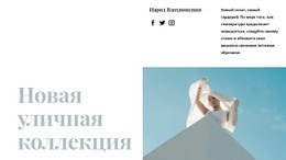 Новая Уличная Коллекция Шаблон Формы CSS