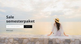 Resebyrå Prenumerera - Responsiv Webbplats