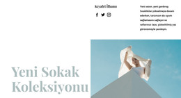 Yeni Sokak Koleksiyonu CSS Form Şablonu