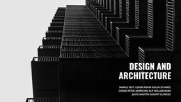 Strong Dark Architecture - Beautiful WordPress Theme